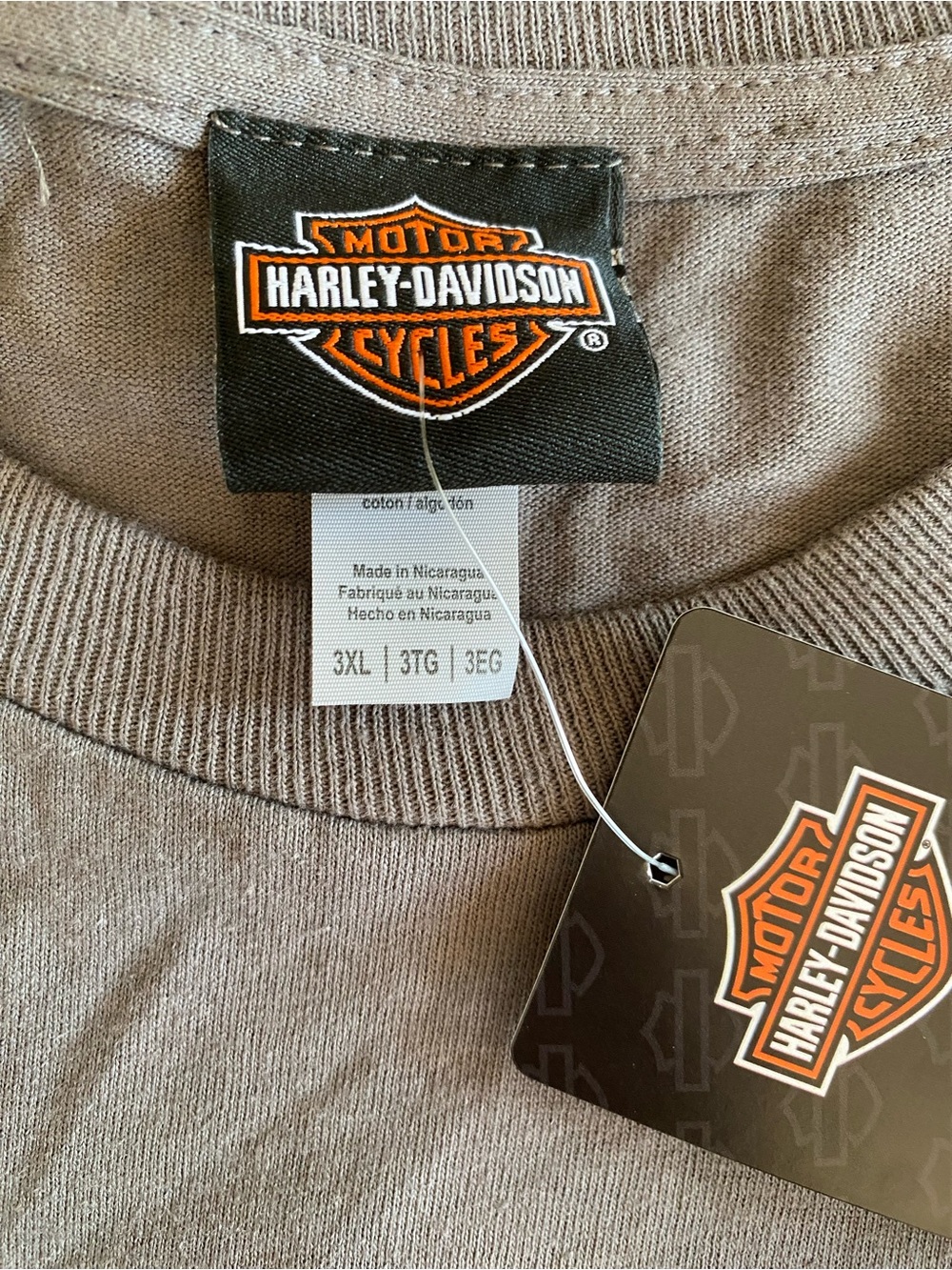 Harley-Davidson 20th Anniversary Gray Long Sleeve Tee, Maryville, TN 3XL - Picture 4 of 9